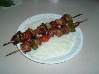 Hawaiian Chicken Kebabs