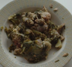 Arnaki frikasse - Frikasse of lamb