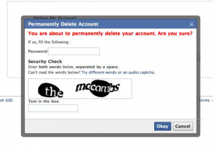 How to Permanently Delete a Facebook Account